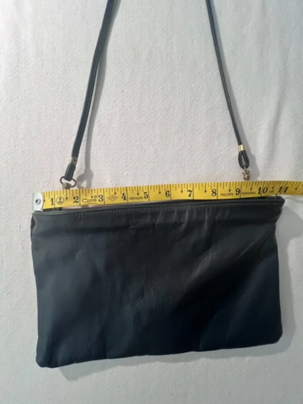 Vintage Juliette Genuine Leather Handbag made in U.S.A. minimalist 11x7